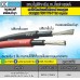 สายไฟสำหรับโซล่าเซลล์ มาตรฐาน TUV - Solar Cable PV1-F เบอร์ 1 x 4 sq.mm (สีแดง) (1 ม้วน 50เมตร)